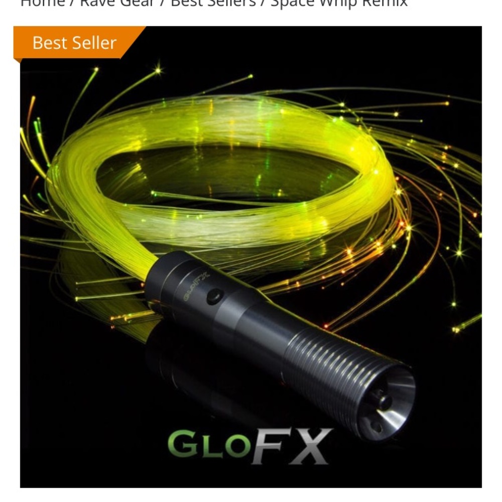 GLO FX light whip, will include lubricant as well!